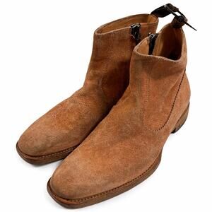 NWOT: John Varvatos Brown Leather Boots Size 8